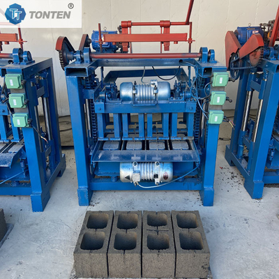 4-35A Halbautomatische Blockformmaschine Poröse Ziegelmaschine