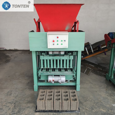 Großes Unternehmen DF4-35B Blockmaschine mit Trichter 6 Zoll Blockmaschine zu verkaufen