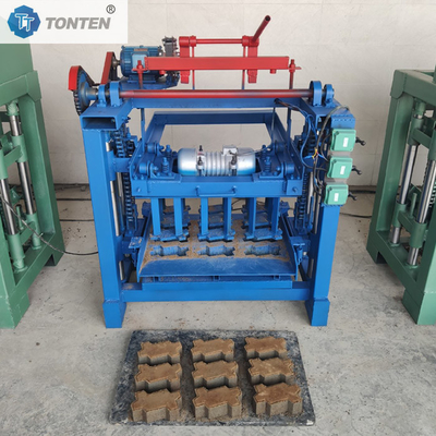 Maschine zur Herstellung von Betonziegeln Zement Hohlblock Halbautomatischer Block