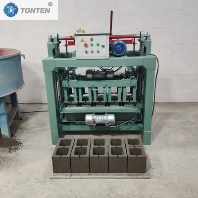 Neue halbautomatische Zementblockformmaschine Hohlziegelmaschine