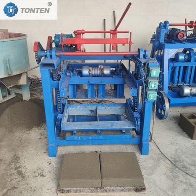 4-35A Halbautomatische Blockformmaschine Poröse Ziegelmaschine