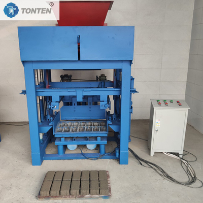Voll automatische Verriegelung Betonziegel Hohlblockmachmaschine