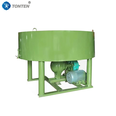 Umweltschonender Panmixer für grünes Bauen mit geringer Staubemission