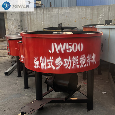 500l 700l Automatische selbstladende Zementmischmaschine Flachbetonmischer