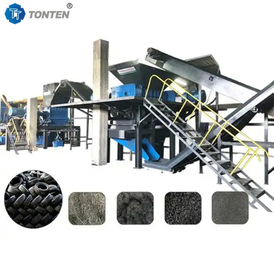 Automatische Recyclinglinie für Reifen