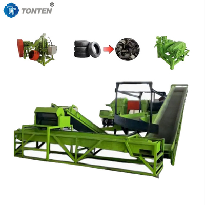 Automatische Recyclinglinie für Reifen