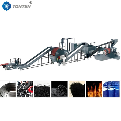 Recyclingmaschine für Reifenabfälle Fabrik für Gummipulvermaschine