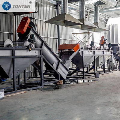 Recycling von Plastikflaschen PET-Technologie für die Reinigung von Plastikflaschen