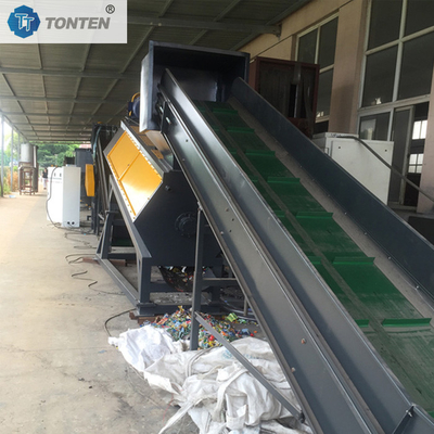 Hard Soft Plastic Flakes Wasch-Recycling-Linie PET Kunststoff Recycling