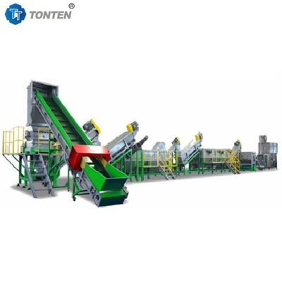 Hard Soft Plastic Flakes Wasch-Recycling-Linie PET Kunststoff Recycling