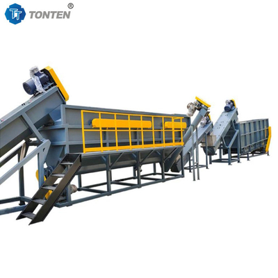 Kunststoff-PET-Flaschen-Recycling-Anlage Kunststoff-Etiketten-Entferner Brechmaschine