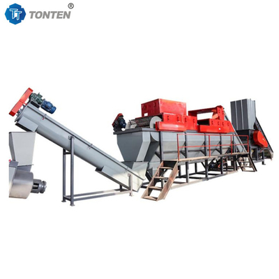 Abfall PET Plastikflaschen Recycling Maschine Anlage Plastik Brecher Waschmaschine