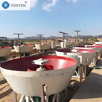 Goldmühle Schleifmaschine Silber Zink Schwerkraftabscheider Nasspfannenmühle