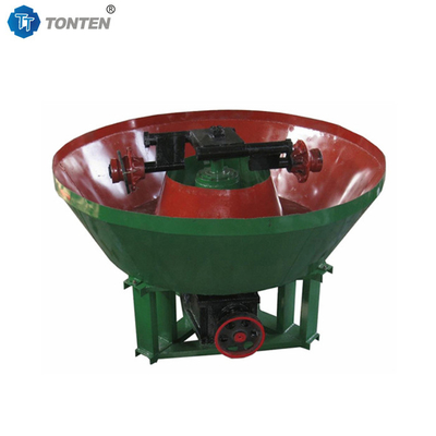 Nass-Eisenerz-Doppelrad-Goldschleifmaschine Baritquarzschleifmaschine