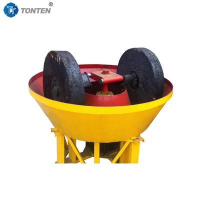 Goldschleifmaschine Modell 1200B Goldmine Wet Pan Mill im Sudan