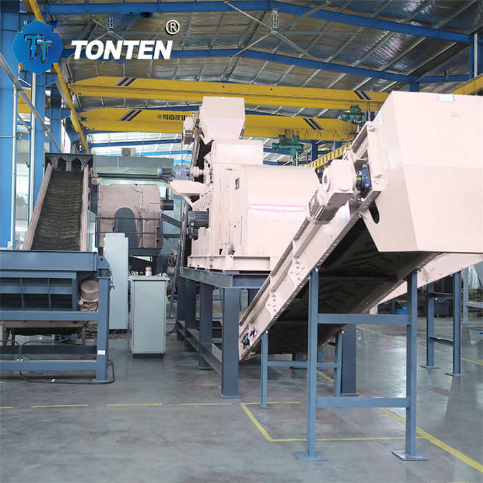 Vollautomatische Abfall-Metall-Sortiermaschine Recycling Produktionslinie