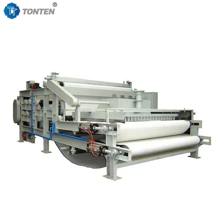 Abwasser entsalzen Verdickung Abwassergurt Press Filter Schlamm Entwässerung Gurt Maschine