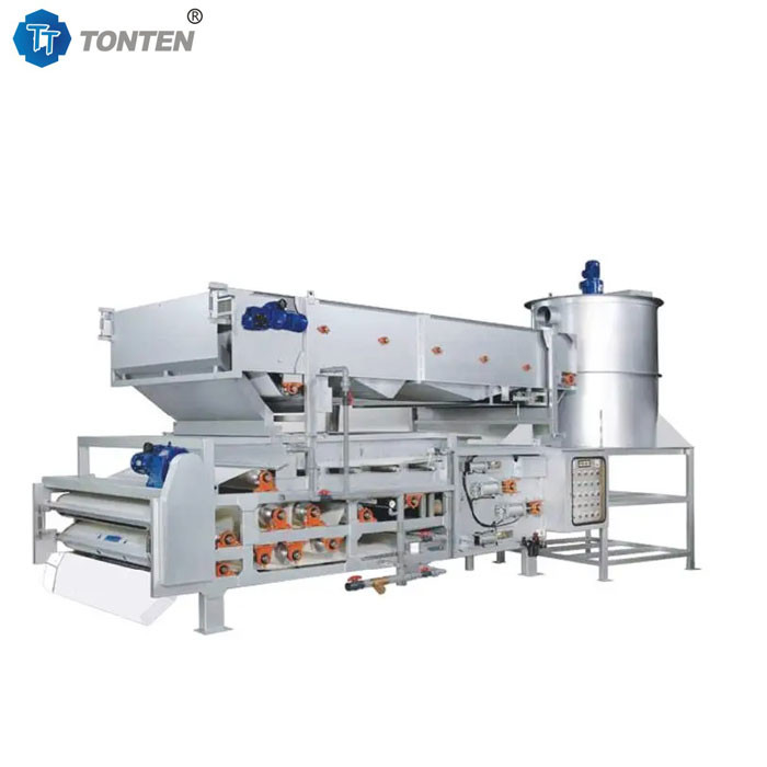 Gürtelfilterpress Filtration Wasserbehandlung Gürtelfilterpress Kohlewaschen