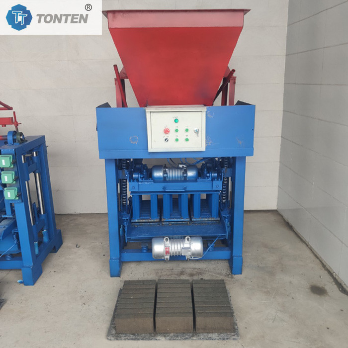 4-35B Hopper Block Formmaschine Kleine und mittlere Durchlässige Ziegel
