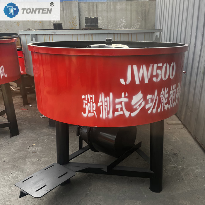 JW750 JW1000 Flatmouth Mixer Multifunktionelles Mischen von Beton und Zement