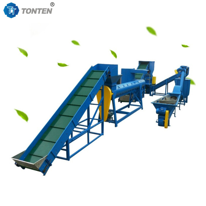 PET-Kunststoff-Zerschlagung Wiederverwertung Produktionslinie Flaschenwaschen für Haustiere