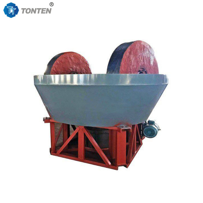 Goldmineral-Goldmahlanlage-Nasssteinrad-Schleifmaschine