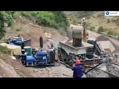 Bewegliche Zerquetschungsanlage