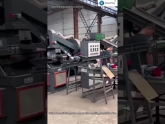 Elektrische Spülmaschine für das Recycling von Kupferdraht Kupferdraht Granulationslinie